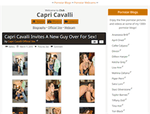 Tablet Screenshot of club-capricavalli.com